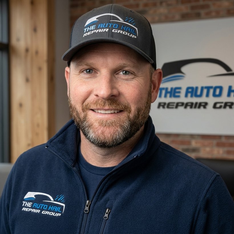 Brock Mulder, owner of The Auto Hail Repair Group, McKinney TX
